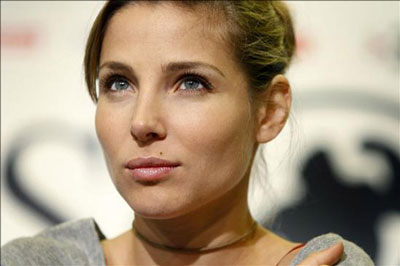 Elsa Pataky en la presentación en Sirges de Santos