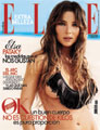 Revista Elle con las fotas de Elsa Pataky