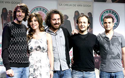 La oreja de van gogh con la nueva cantante Leire