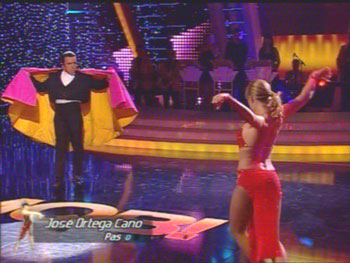 Ortega Cano, bailando pasodoble